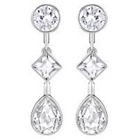 Earrings Swarovski Woman Folk Earring Jacket in Steel Cristallo 5226451 - 5226451